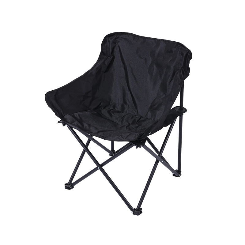 Sofa Chair Oversized Heavy Duty Steel Folding Camping Saucer Chair with Carry Bag 